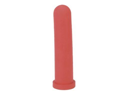 dudlik cerveny gumovy 125 mm